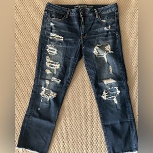 AEO Denim Jegging Crop